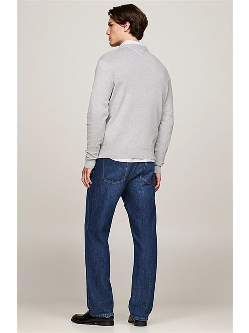 pima org ctn cashmere v neck Tommy Hilfiger | MW0MW28047P01.P01